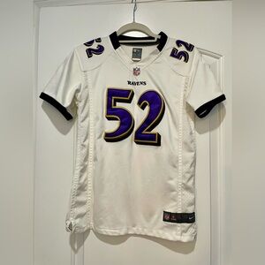 Youth L Baltimore Ravens Ray Lewis Football Jersey
